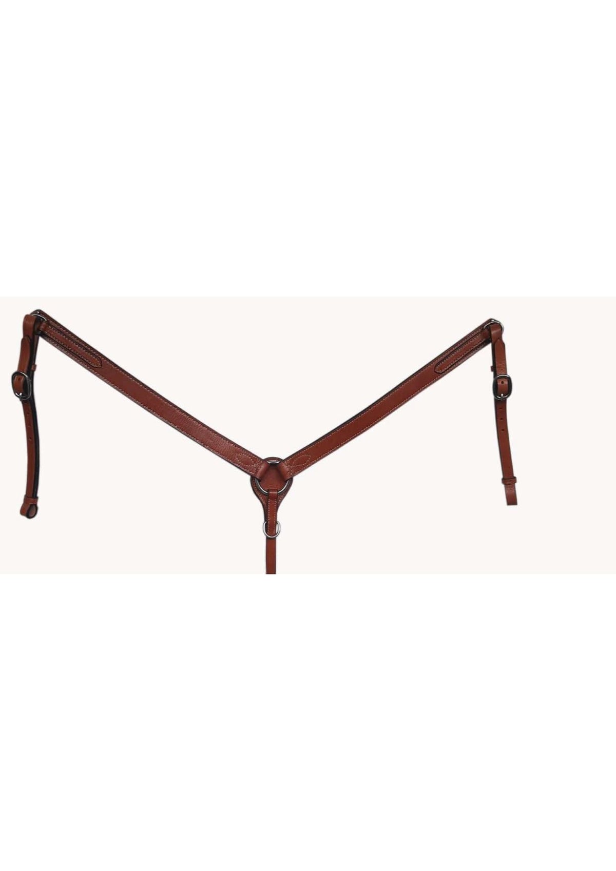 Dark Brown Leather Western Breast Collar U2258
