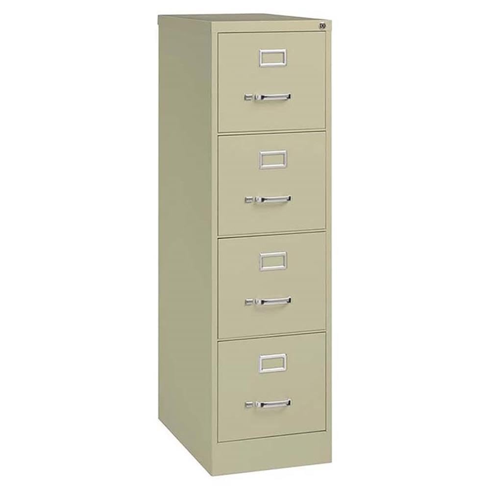 Beige 4-Drawer Metal Letter File Cabinet M941336