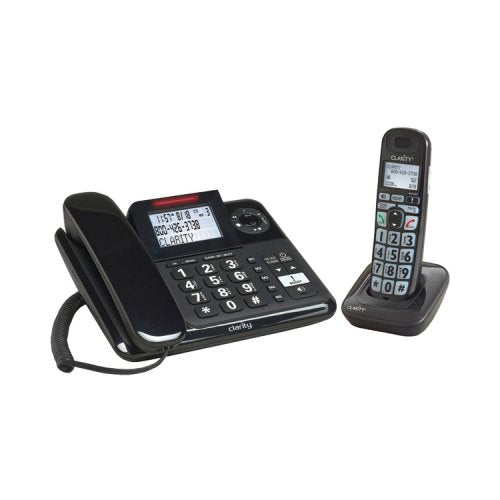 Amplified Expandable Corded/Cordless Phone System With Digital Answering System O2397