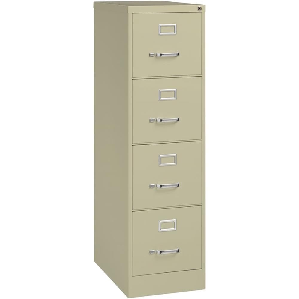 Beige 4-Drawer Metal Letter File Cabinet M941336