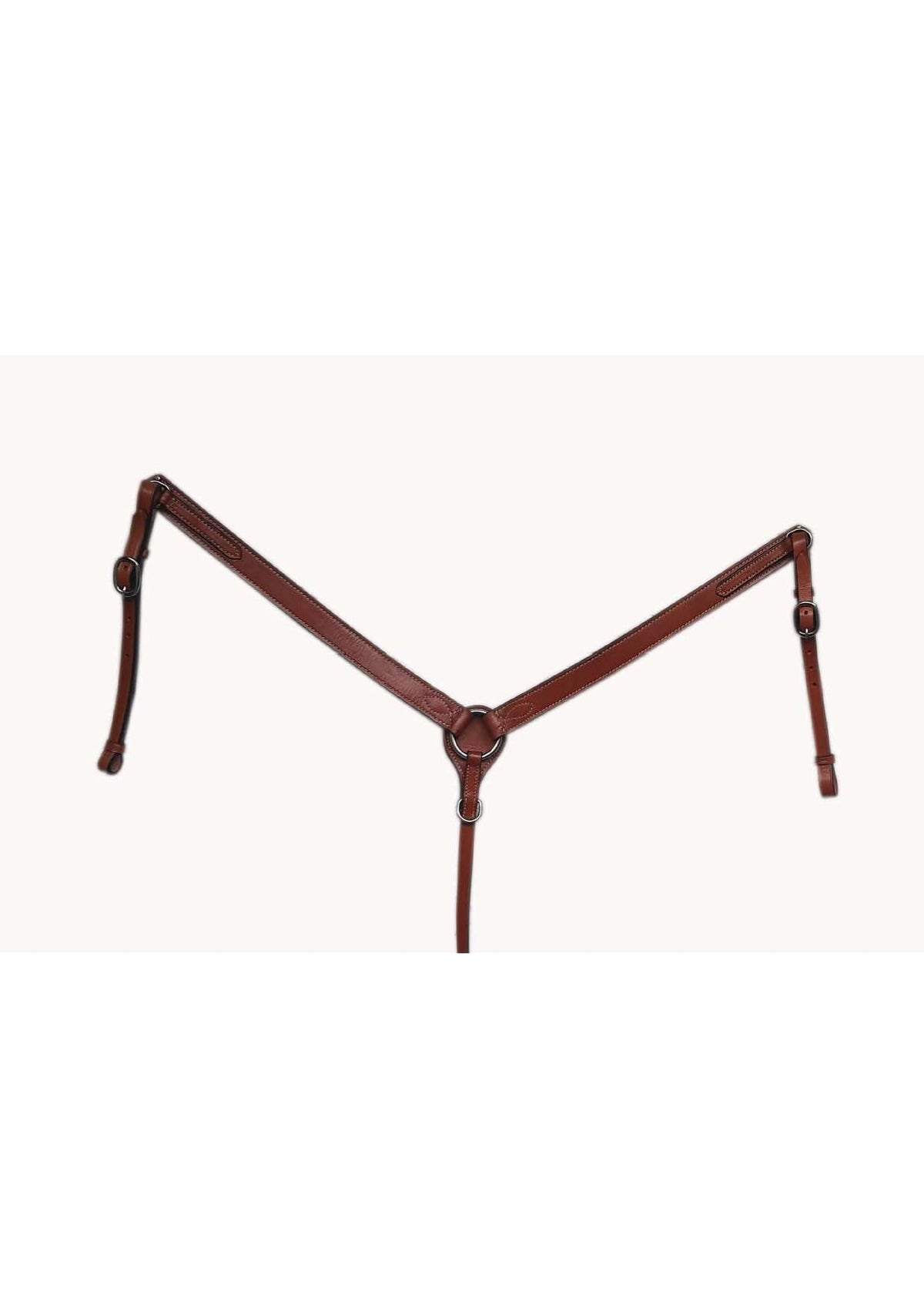 Dark Brown Leather Western Breast Collar U2258