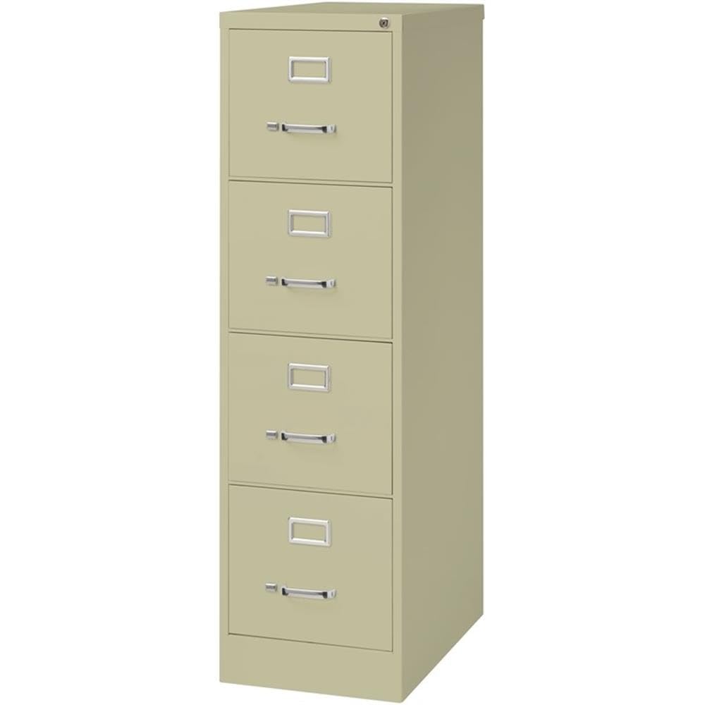 Beige 4-Drawer Metal Letter File Cabinet M941336