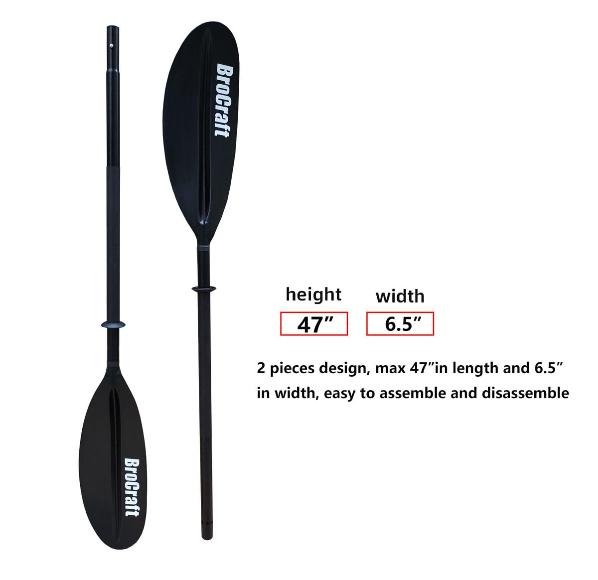 90.5 Inches Kayak Paddles with Paddle Leash R200