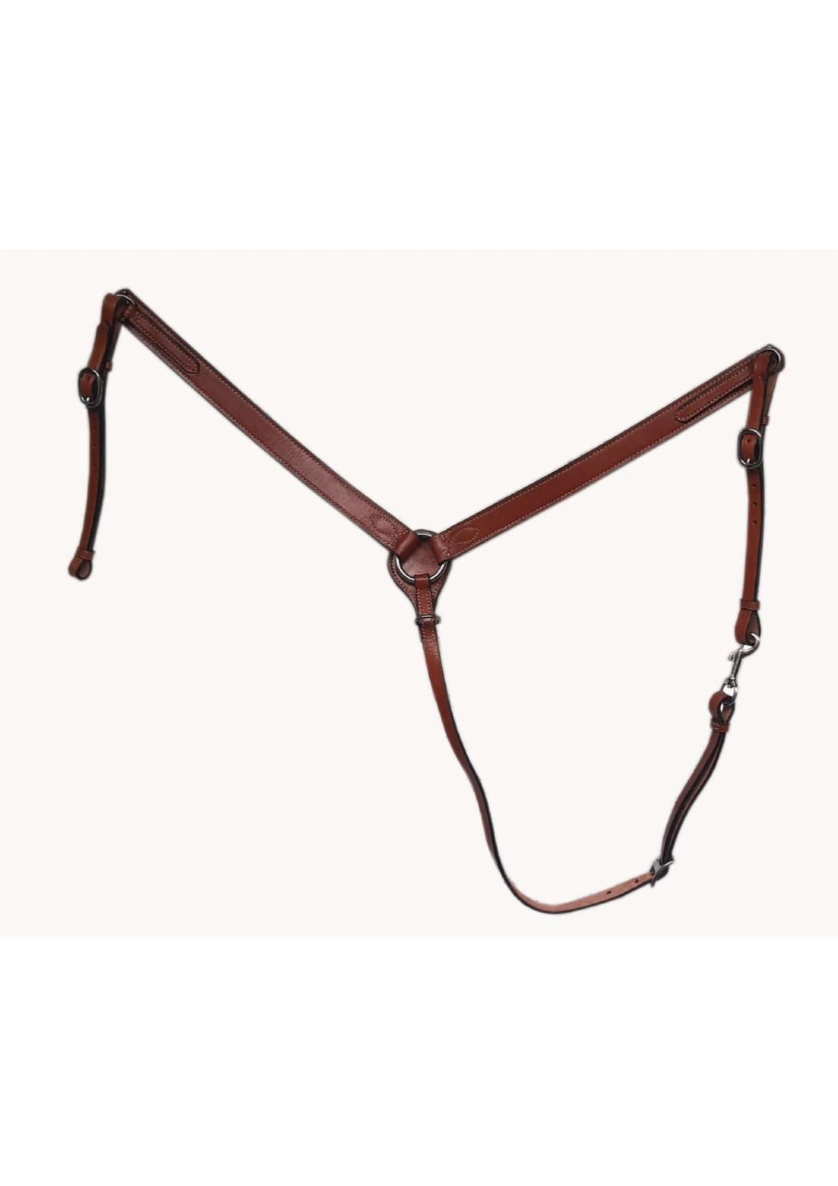 Dark Brown Leather Western Breast Collar U2258