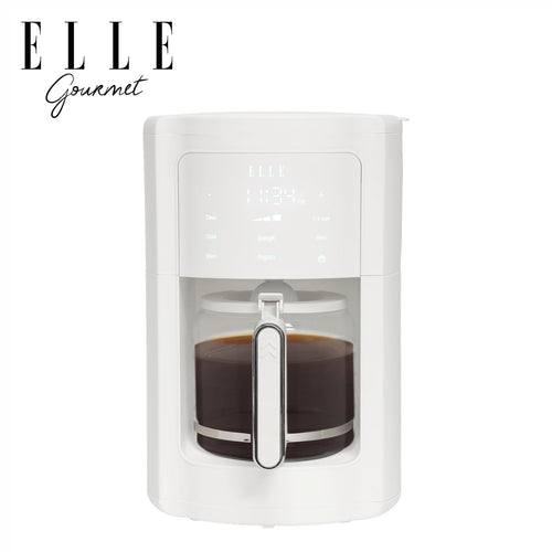 1.8L Digital Programmable Coffee Maker with Washable Filter, White F14147