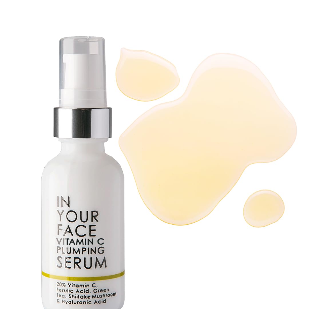 Vitamin C Hydrating Brightening Face Serum with Hyaluronic Acid 1oz S781892