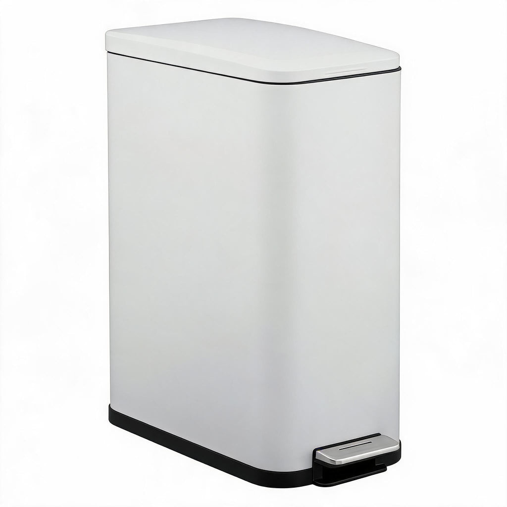 13.2 gal Stainless Steel Step Trash Can W710