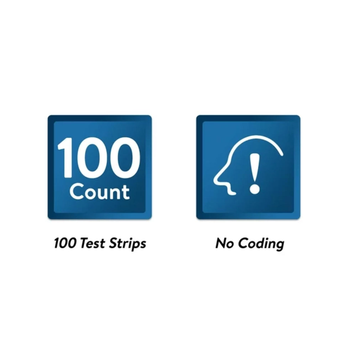 Blood Glucose Test Strips 100 Count J993340