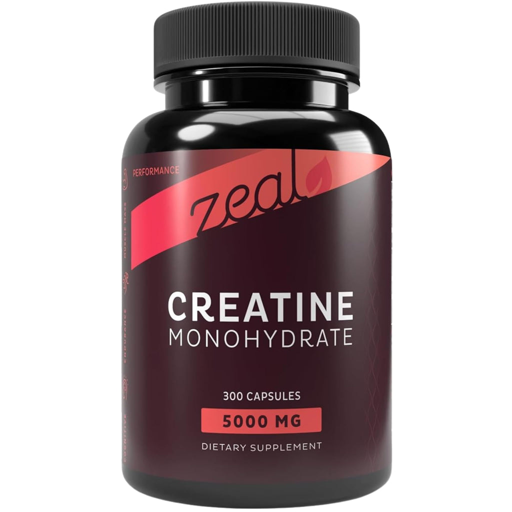 Micronized Creatine Monohydrate 5000mg 300 Capsules Z883