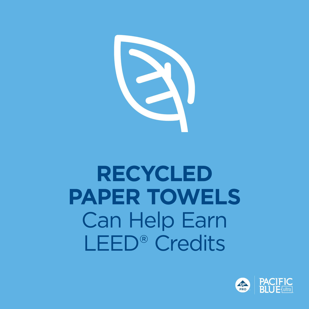 White High-Capacity Paper Towel Rolls B515140
