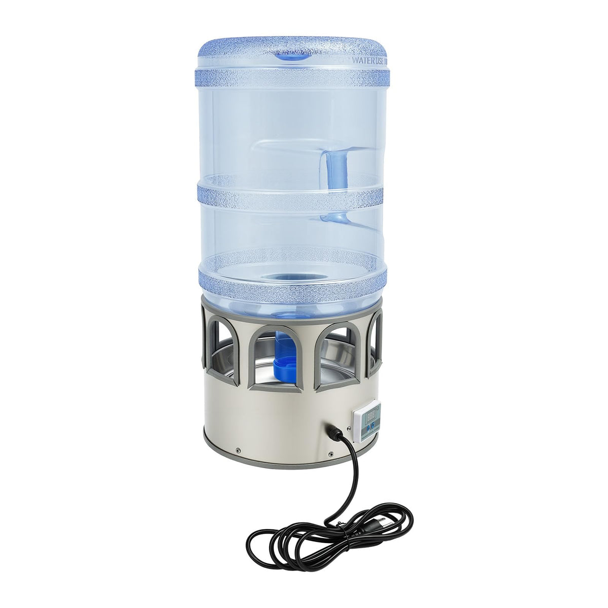 5 Gal Heated Chicken Waterer 80W Adjustable Temperature P4313
