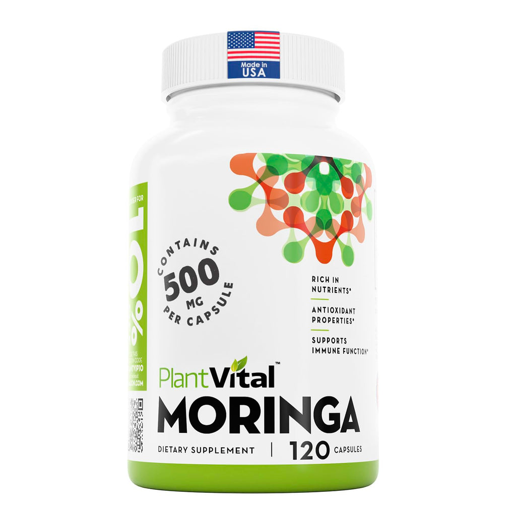 Organic Moringa Capsules 1000mg O33321