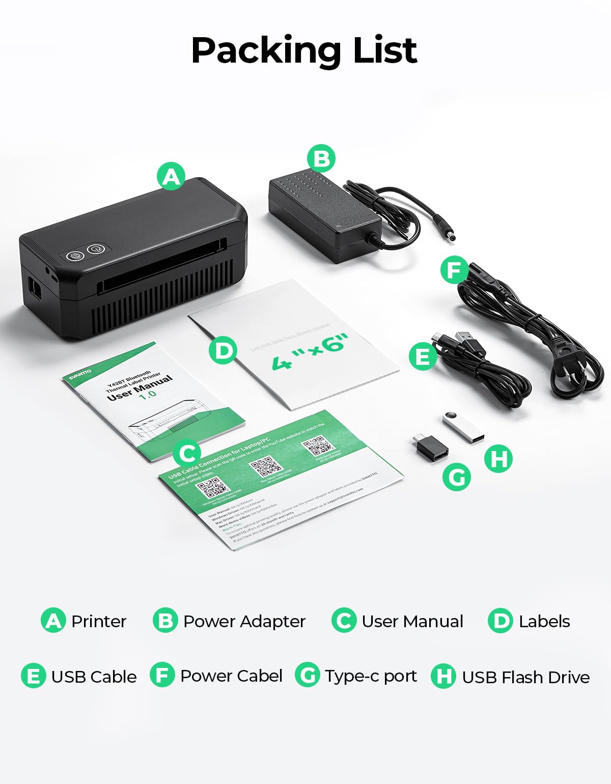 Bluetooth Thermal Label Printer C79985