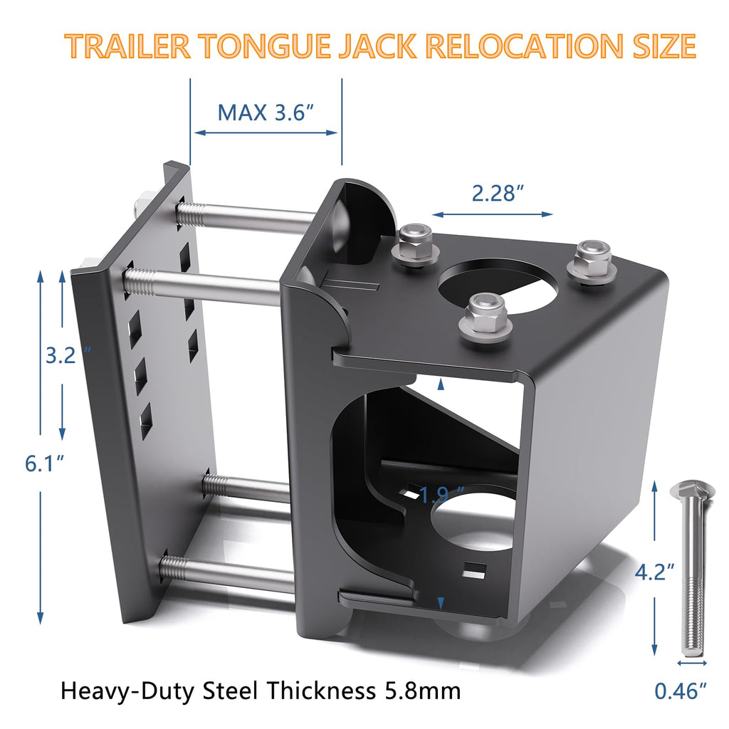 Trailer Jack Relocation Kit C18584