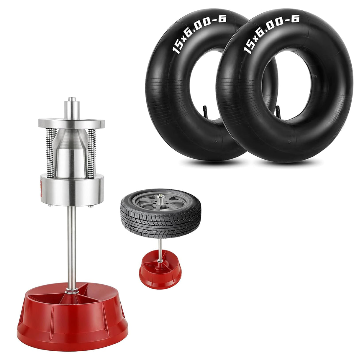 2 Pack 15 x 6.00-6 Inner Tubes Set P1482