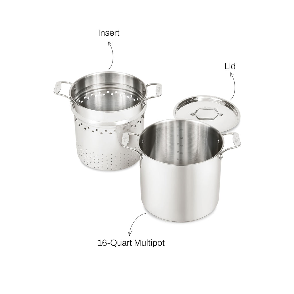 16 Qt Multipot with Strainer Insert & Lid R882845