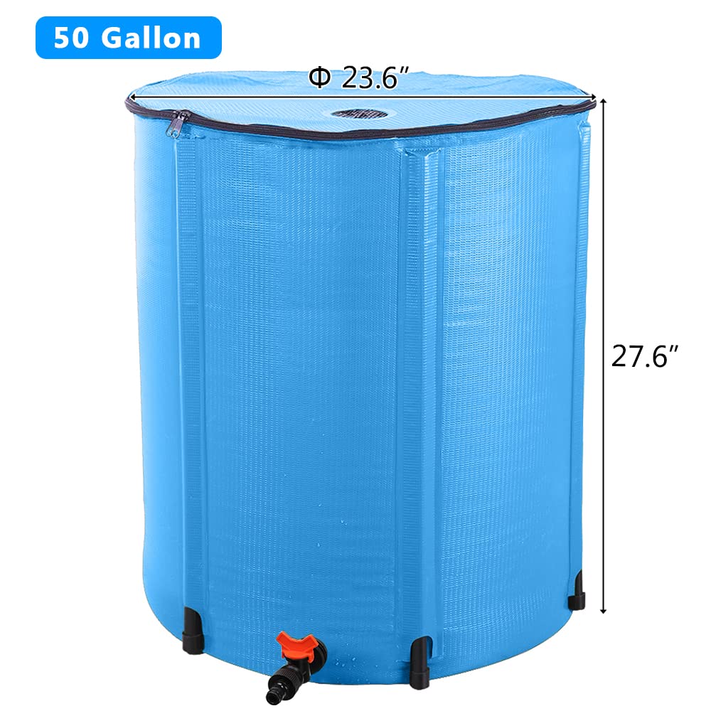 50 Gallon Folding Rain Barrel with Filter F677340