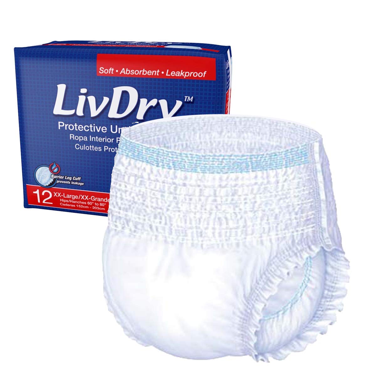Adult Incontinence Underwear XX-Large K95262