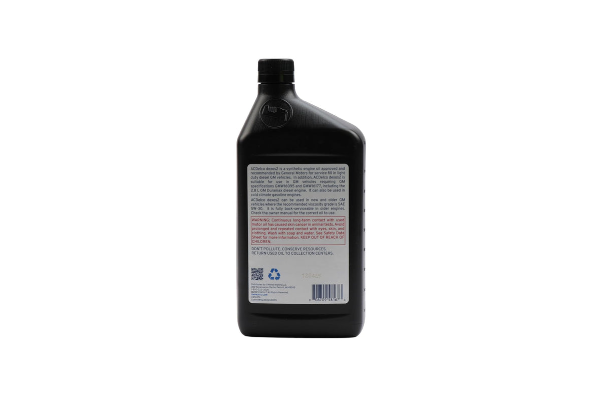 Full Synthetic 5W-30 Motor Oil - 1 qt W80856