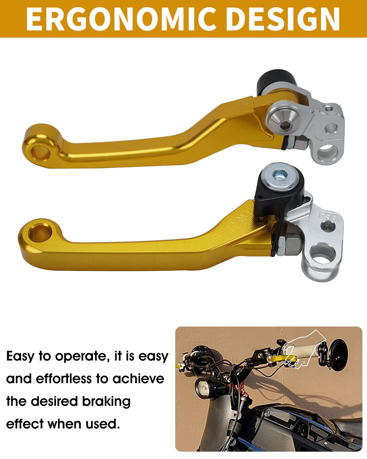 Electric Dirt Bike Brake Levers Q4296