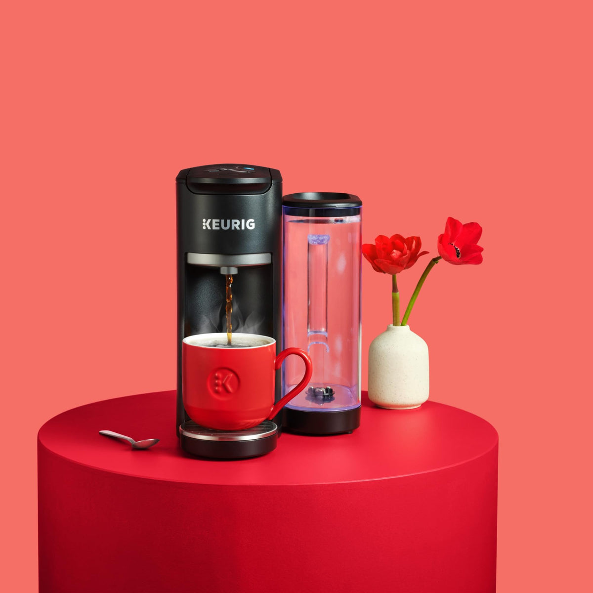 Black Single Serve K-Cup Pod Coffee Maker O71109