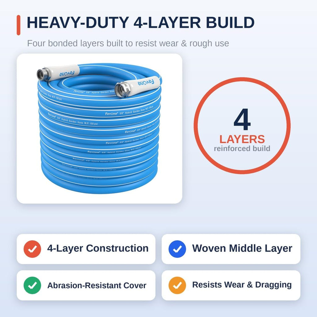 100 ft Heavy Duty Garden Hose Q7480