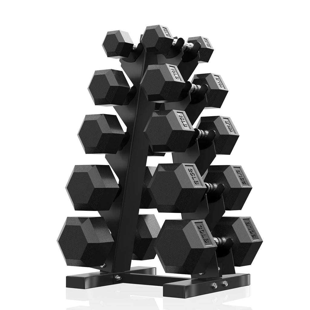 150-600lb Dumbbell Set with Rack C546