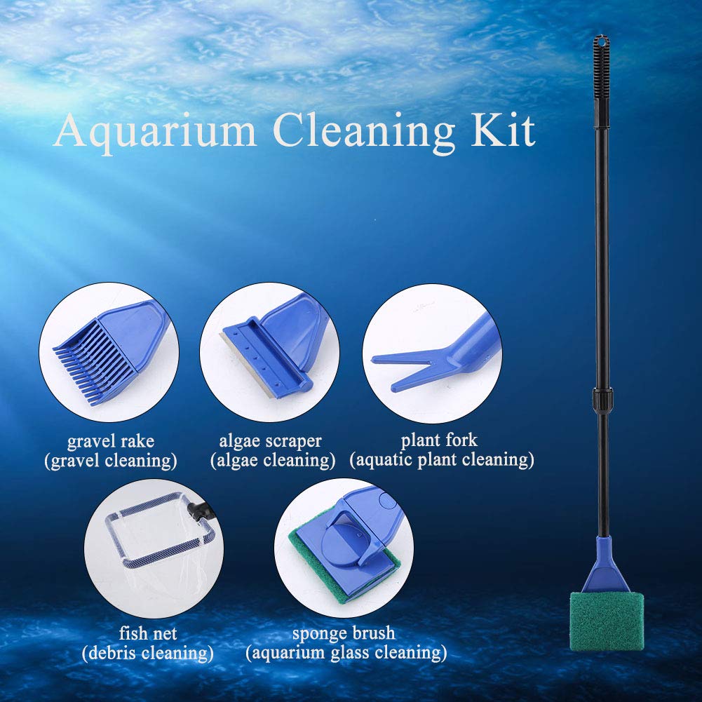5 in 1 Retractable Aquarium Cleaning Kit T403555