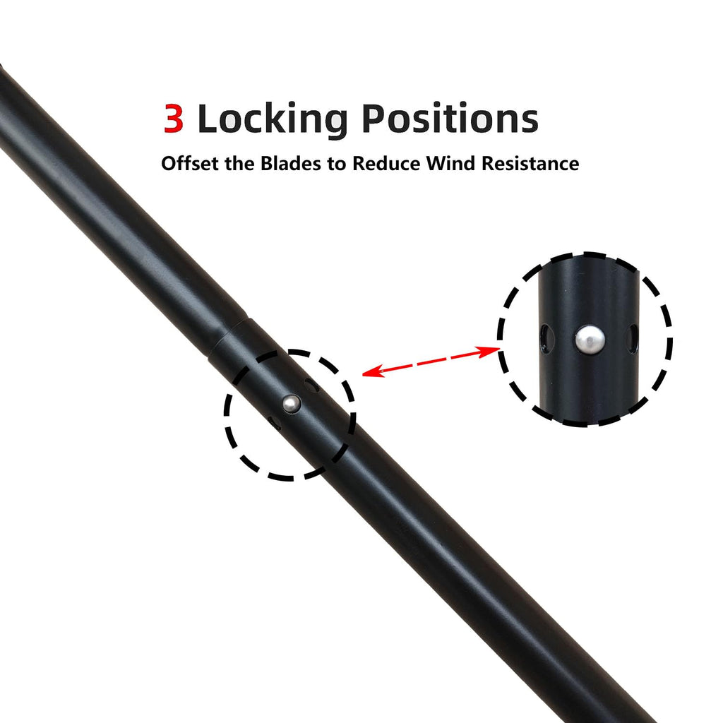 90.5 Inches Kayak Paddles with Paddle Leash R200