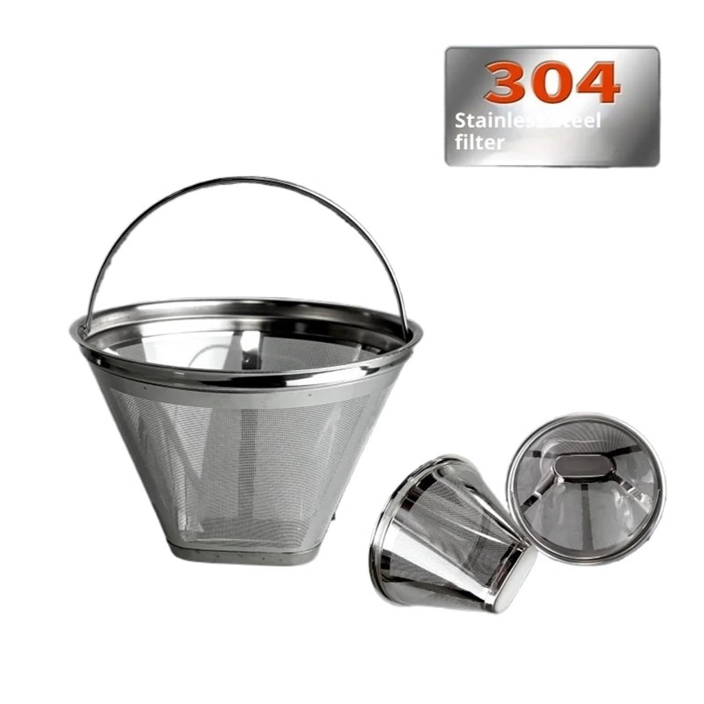 Steel Reusable Coffee Filter 8-12 Cups N908905