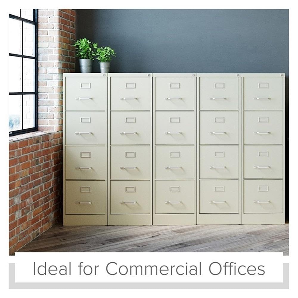 Beige 4-Drawer Metal Letter File Cabinet M941336