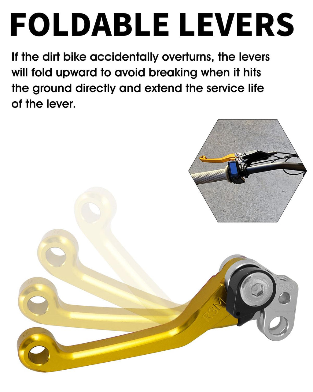 Electric Dirt Bike Brake Levers Q4296