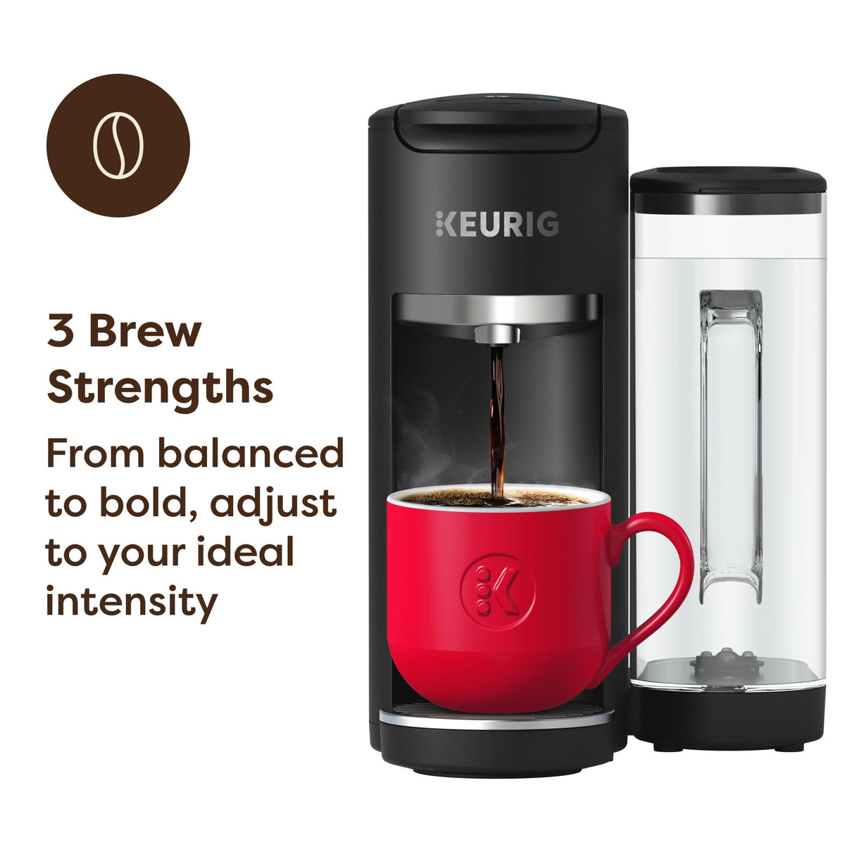 Black Single Serve K-Cup Pod Coffee Maker O71109