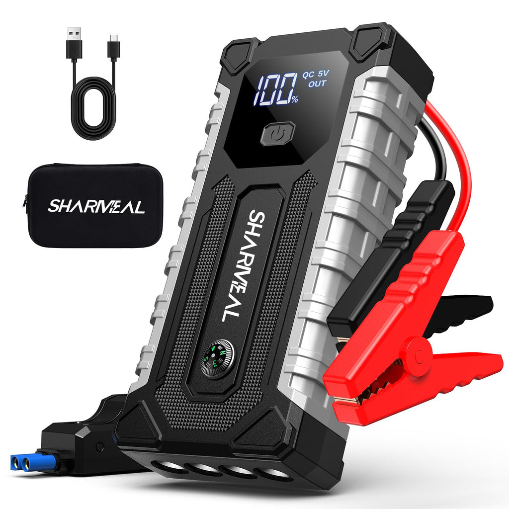 7000A 12V Portable Jump Starter with LED Light G43033