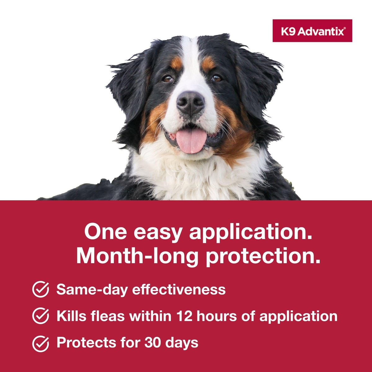 Flea, Tick & Mosquito Prevention for Dogs Over 55 lbs, 2 Treatments L714