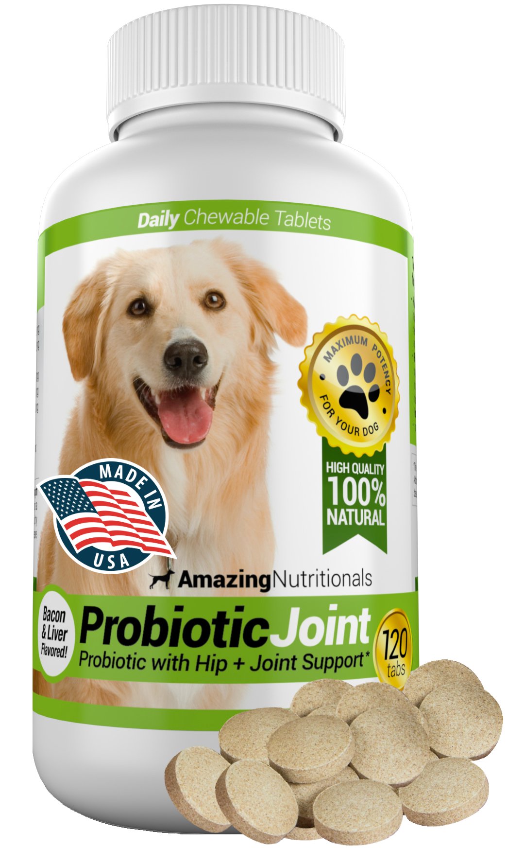 Turmeric Probiotics for Dogs Digestive Health Bundle G6317