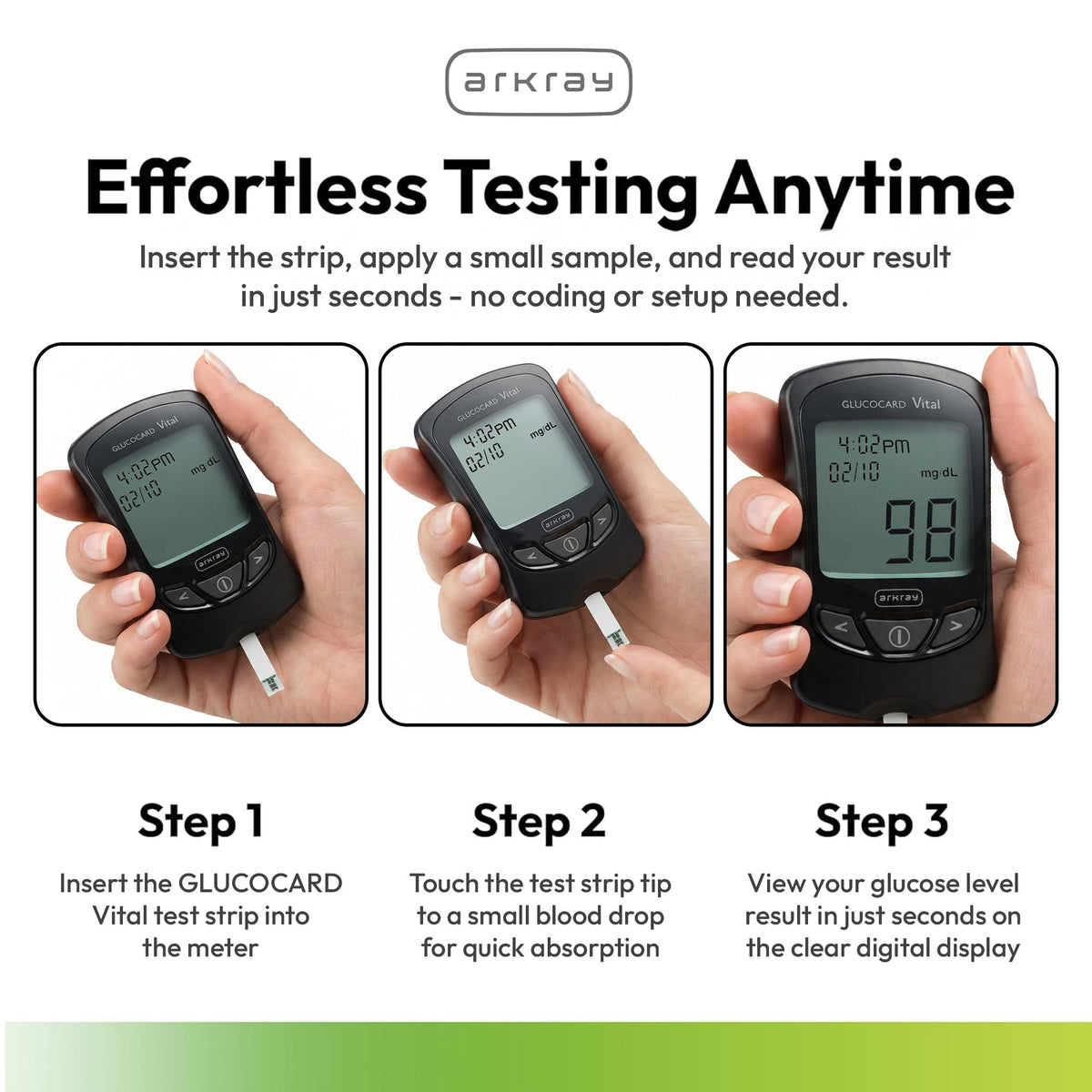 Blood Glucose Test Strips 100 Count K362978