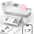 White Bluetooth 4x6 Thermal Label Printer S8039