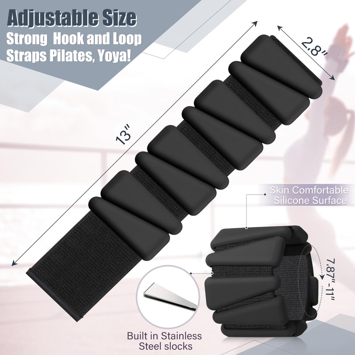 Wrist and Ankle Weights Set of 4 I99038