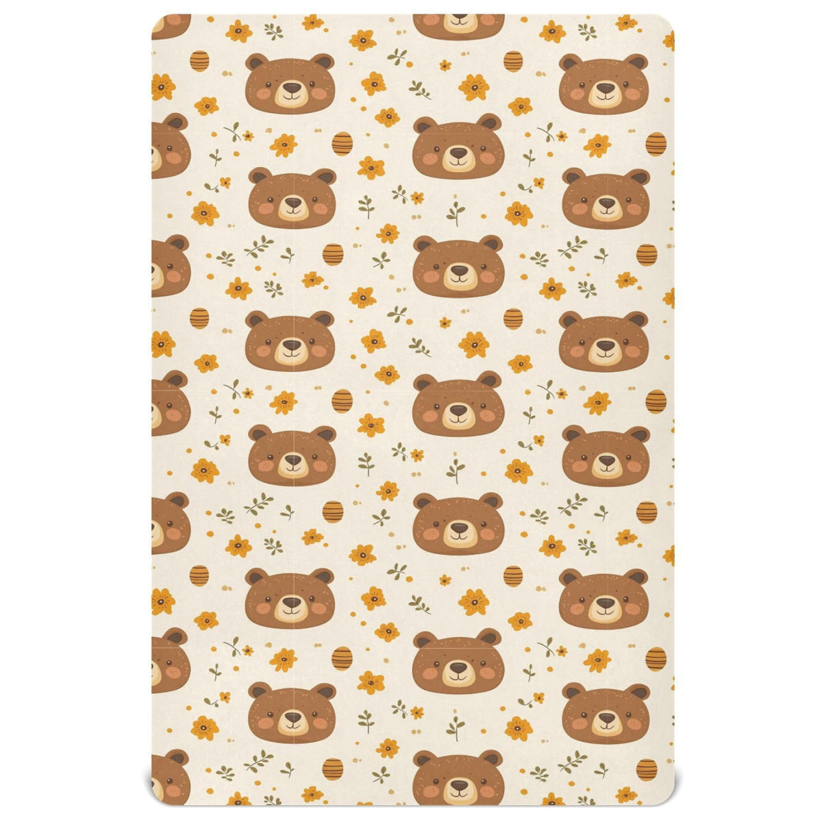 Soft Breathable Microfiber Crib Sheet F19404