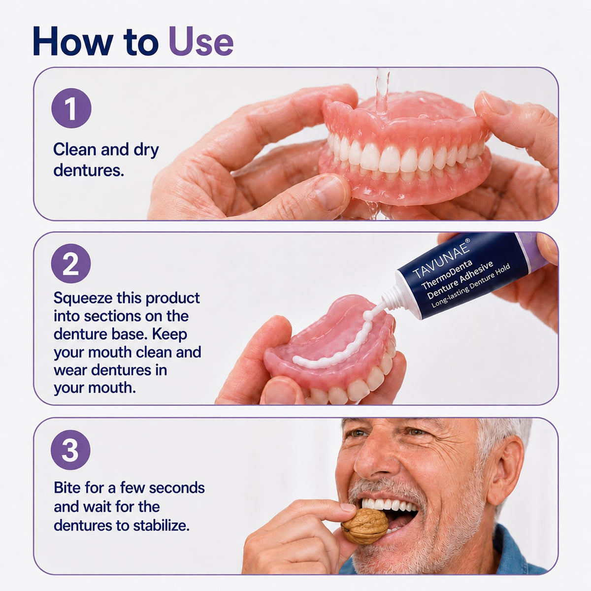 Denture Adhesive Cream H4199