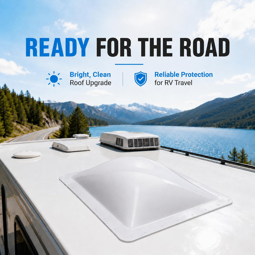 RV Skylight Replacement 22" x 34" Outer Dome Cover I240514