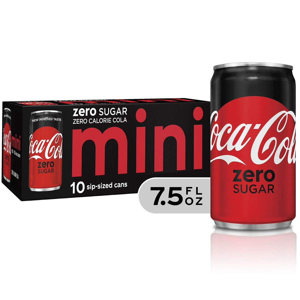 Zero Sugar Mini-Cans, 7.5 fl oz (Pack of 24) Z1125
