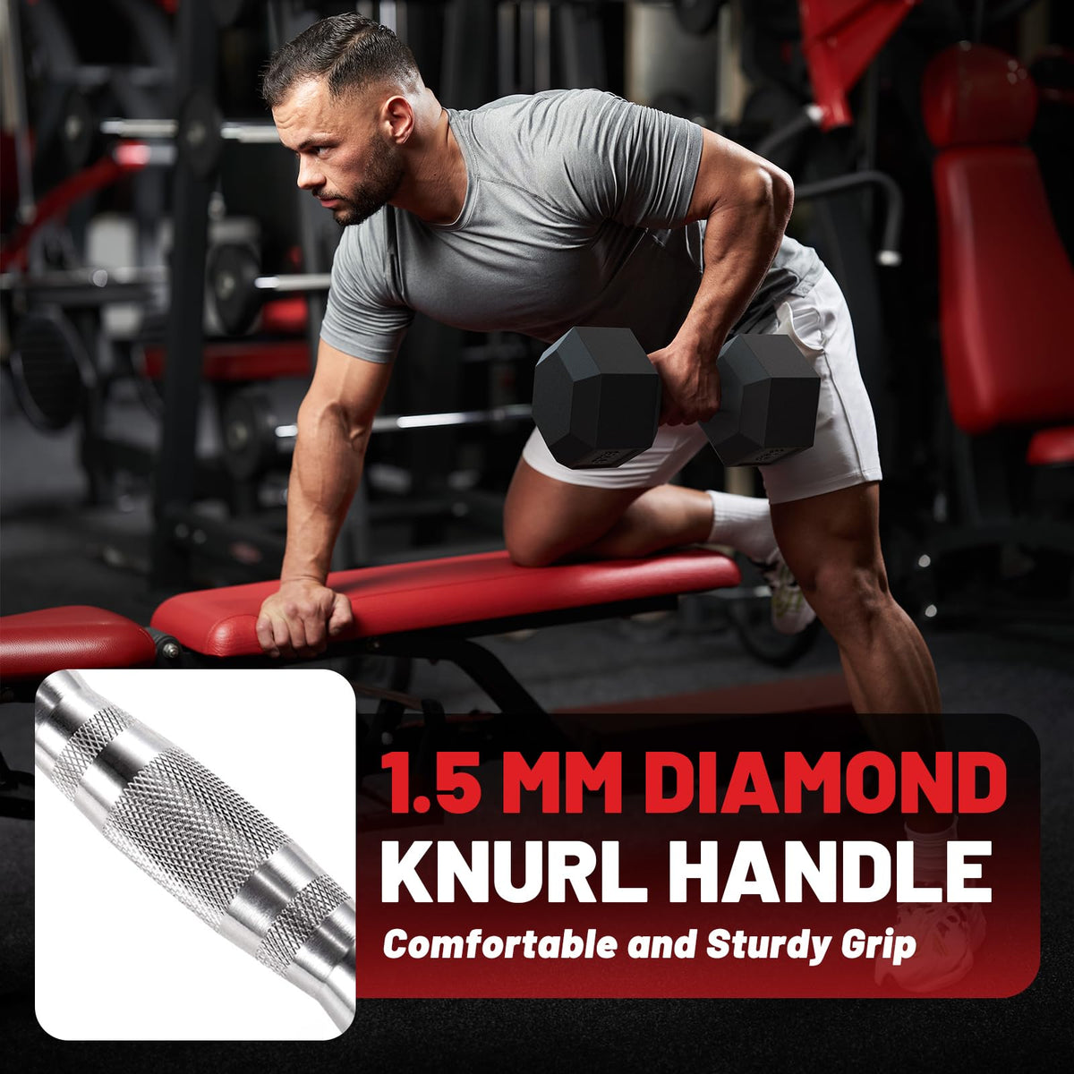 150-600lb Dumbbell Set with Rack C546