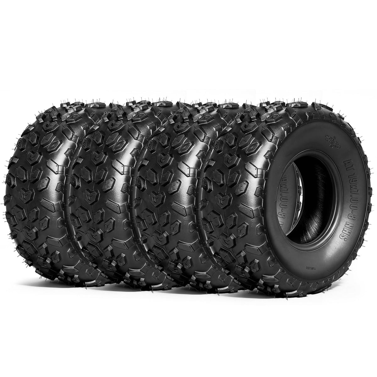19x7-8 UTV ATV Tires Set of 4 E4337