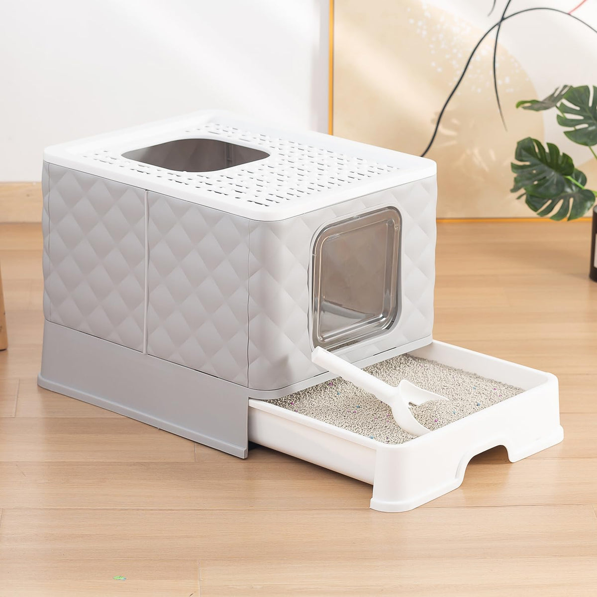 Foldable Cat Litter Box H94175