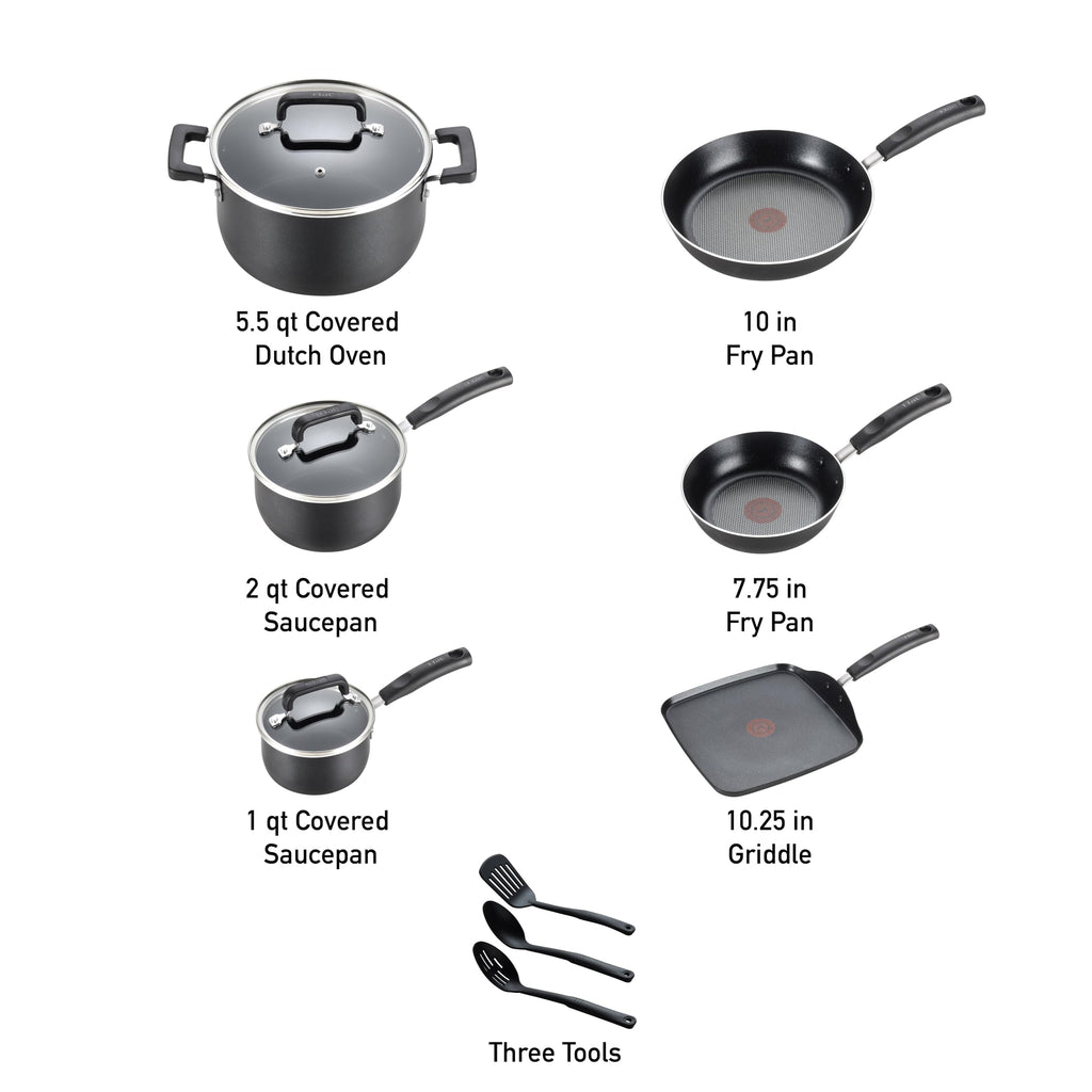 12 Piece Nonstick Cookware Set G7784