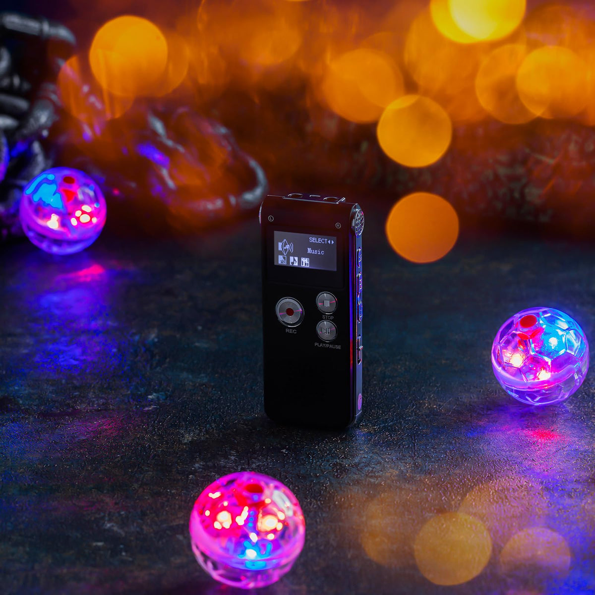 Black EVP Recorder Ghost Hunting Kit V14904