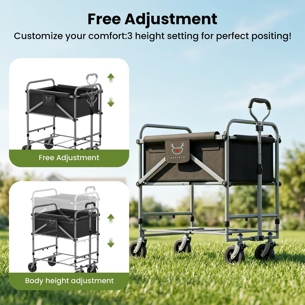 Foldable Dog Bath Cart with Brake Z6935