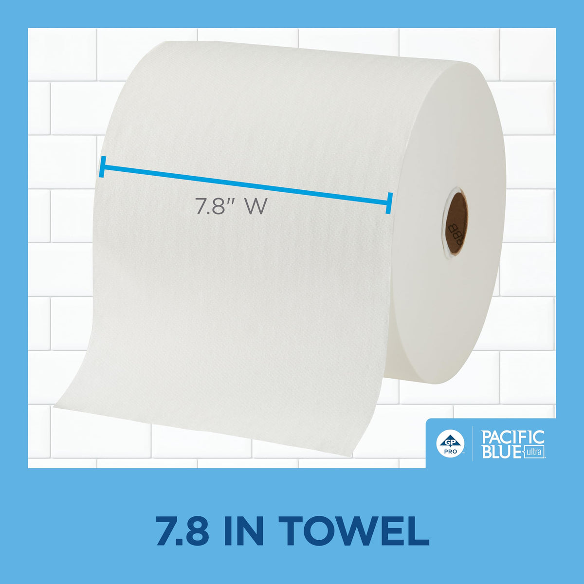 White High-Capacity Paper Towel Rolls B515140